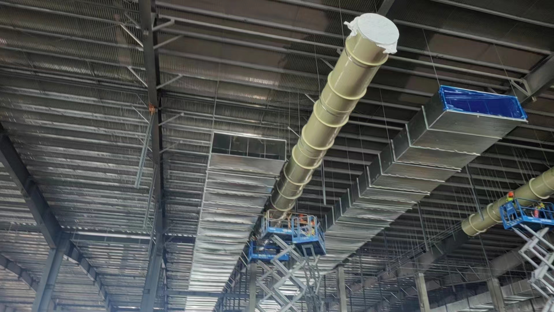 整棟樓高效通風(fēng)系統(tǒng)風(fēng)管施工實(shí)踐與優(yōu)化案例-全管通通風(fēng)管道制造