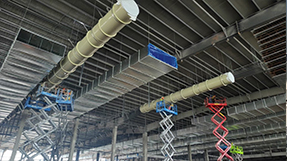 通風(fēng)管道廠房工程案例——全管通通風(fēng)管道