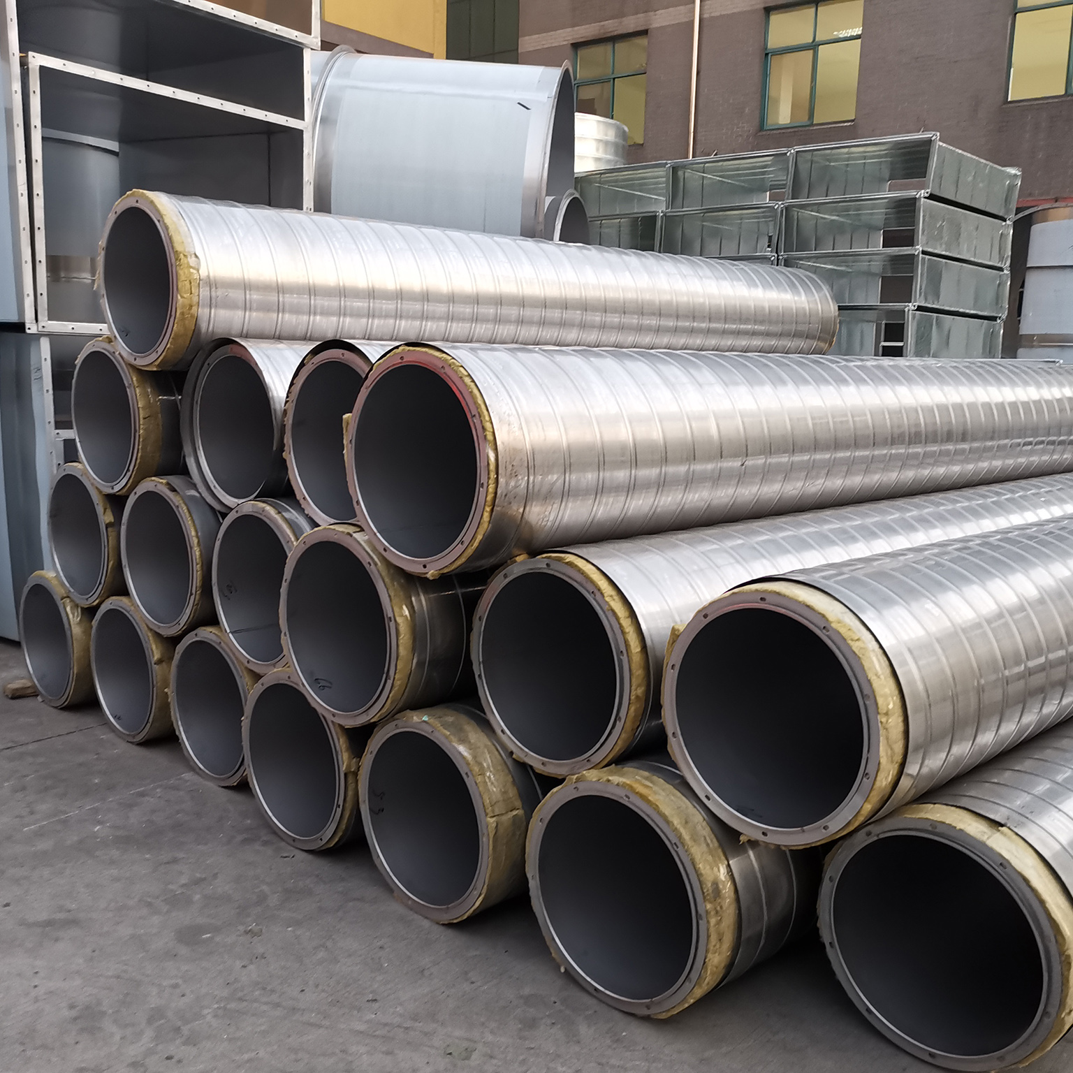 雙層保溫螺旋風(fēng)管